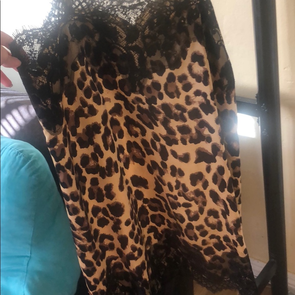 Leopard print dress